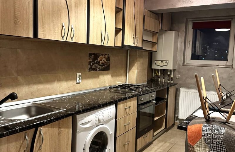 Alquiler de un amplio apartamento de 3 habitaciones, 72 m², Bucarest, Rumanía